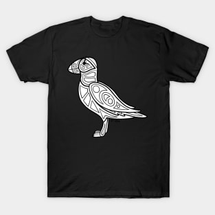 Native Inspired Horned Puffin T-Shirt